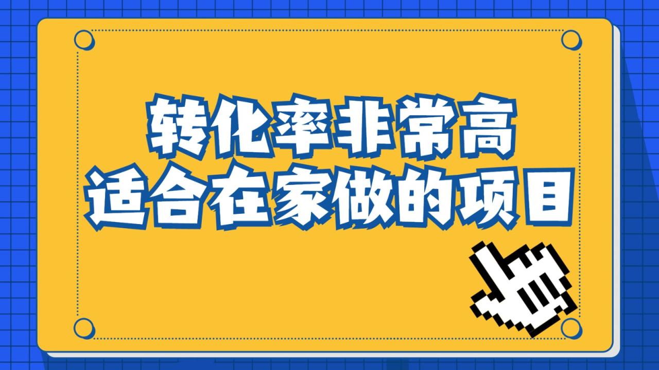 fy1167期-一单49.9，冷门暴利，转化率奇高的项目，日入1000+是怎么做到的，手机可操作