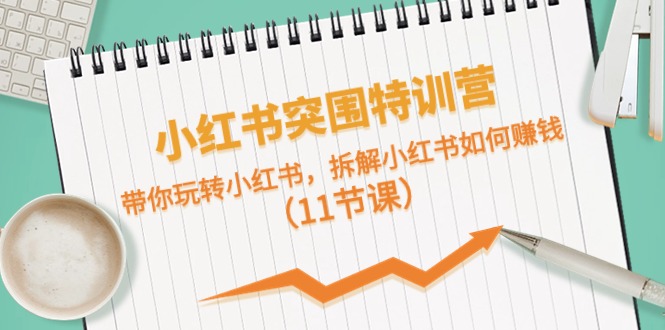 （10868期）小红书突围特训营，带你玩转小红书，拆解小红书如何赚钱（11节课）