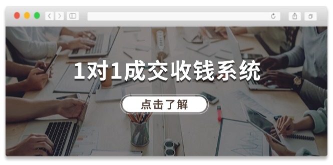 （11936期）1对1成交 收钱系统，十年专注于引流和成交，全网130万+粉丝