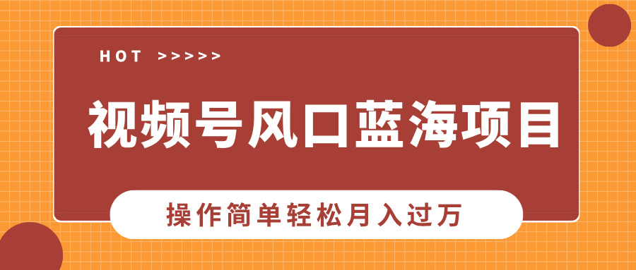 （13945期）视频号风口蓝海项目，中老年人的流量密码，操作简单轻松月入过万